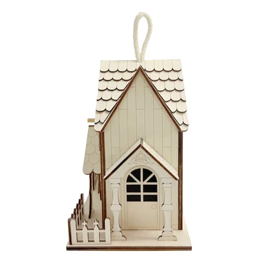 7" Victorian DIY Plywood Birdhouse by Make Market®